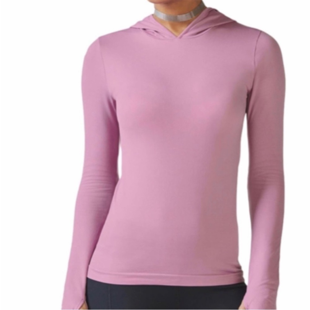 Fabletics Lilac Seamless Hoodie. Size Small. EUC